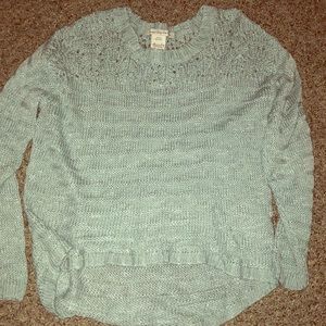 Pretty crop sweater